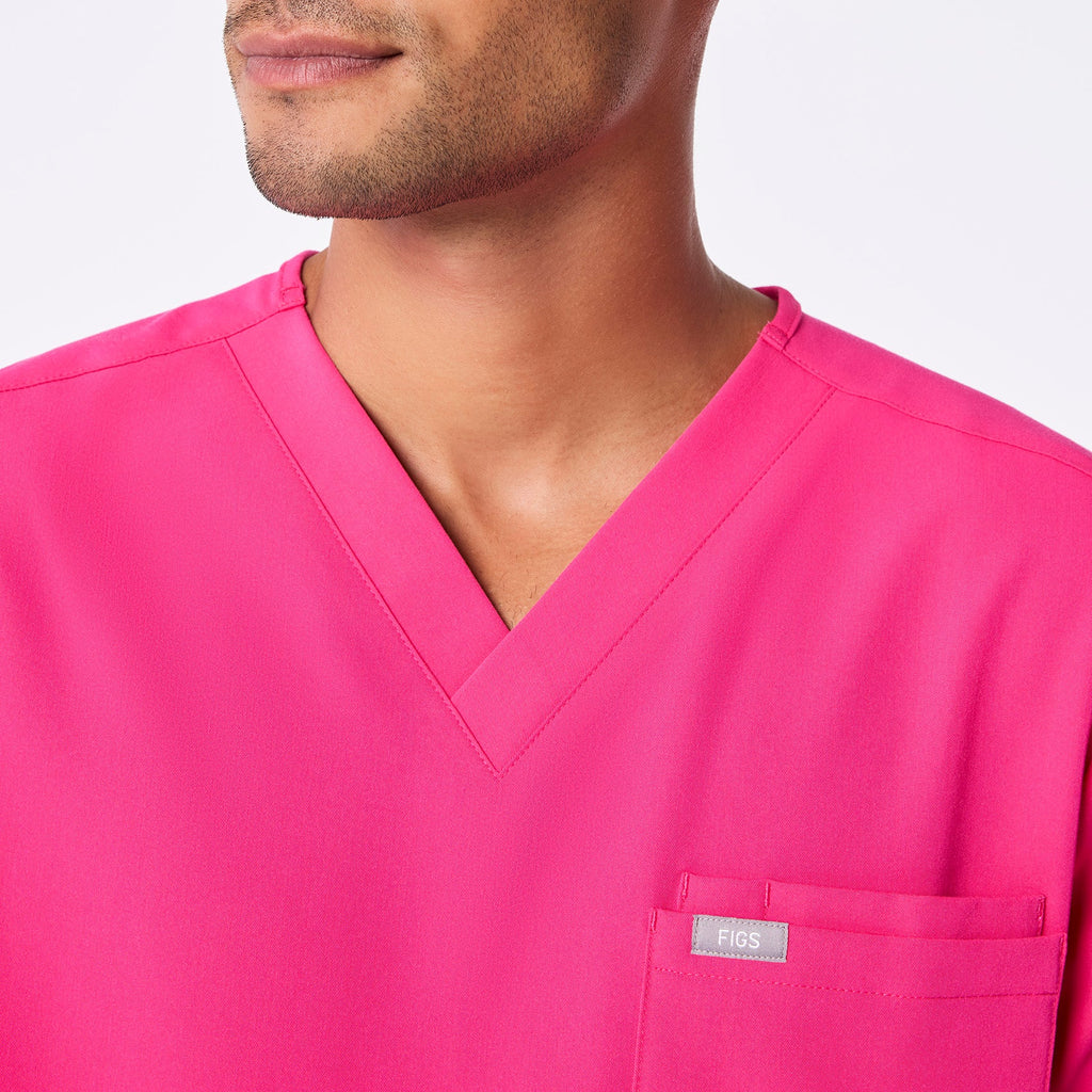 Leon Scrub Top™ - Shocking Pink