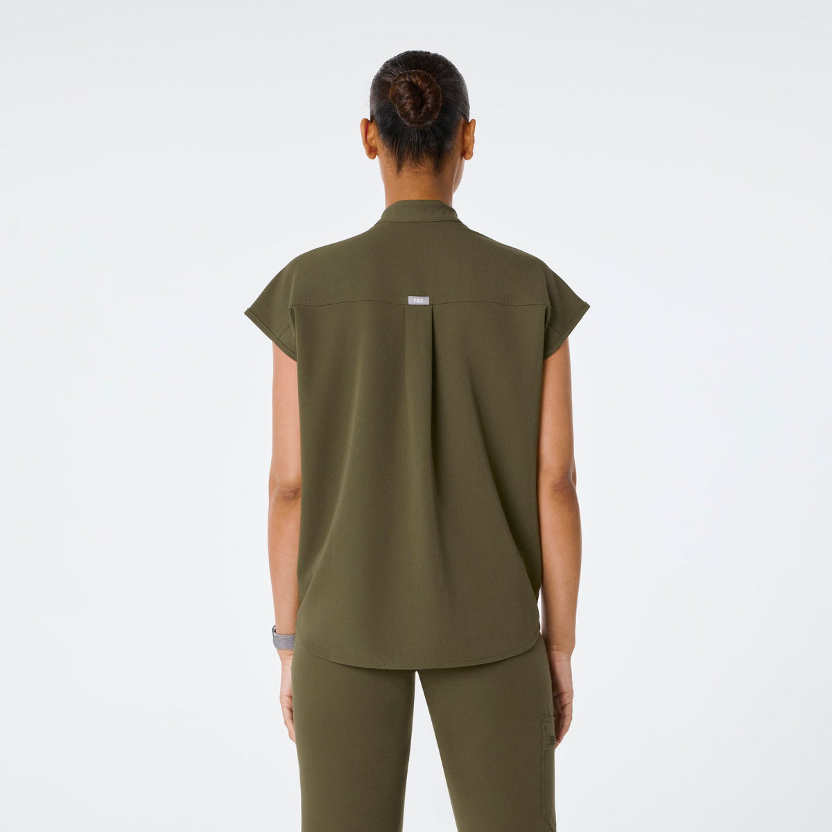 Rafaela Oversized Scrub Top™ - Spruce
