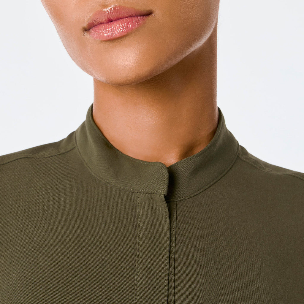 Rafaela Oversized Scrub Top™ - Spruce