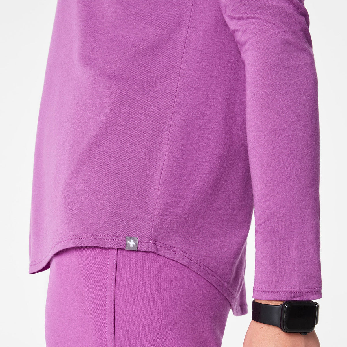 Baby It's Cold Inside Long-Sleeve Underscrub - Ultraberry