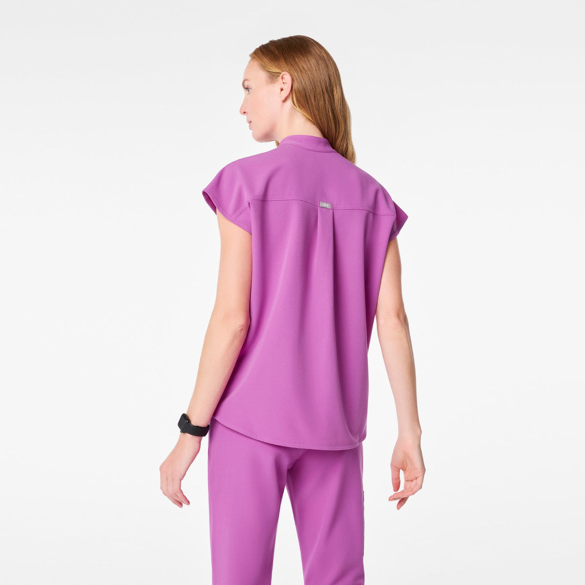 Rafaela Oversized Scrub Top™ - Ultraberry