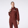 High-Pile Fleece Pullover - Walnut
