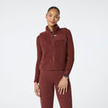 High-Pile Fleece Vest - Walnut