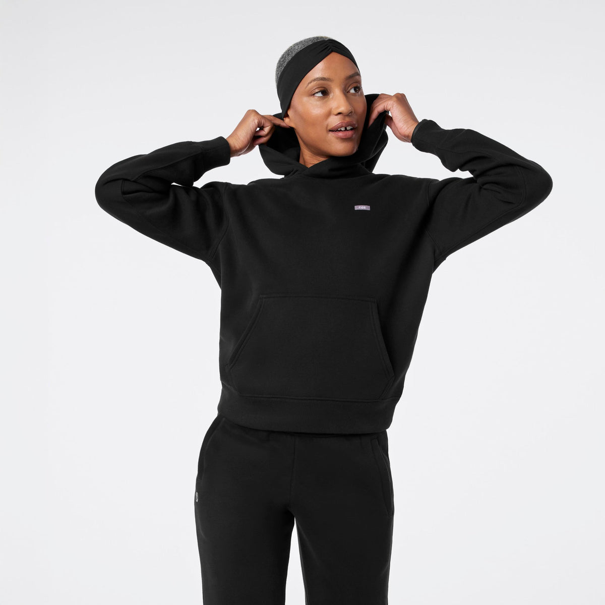 Off-Shift Hoodie Sweatshirt™ - Black