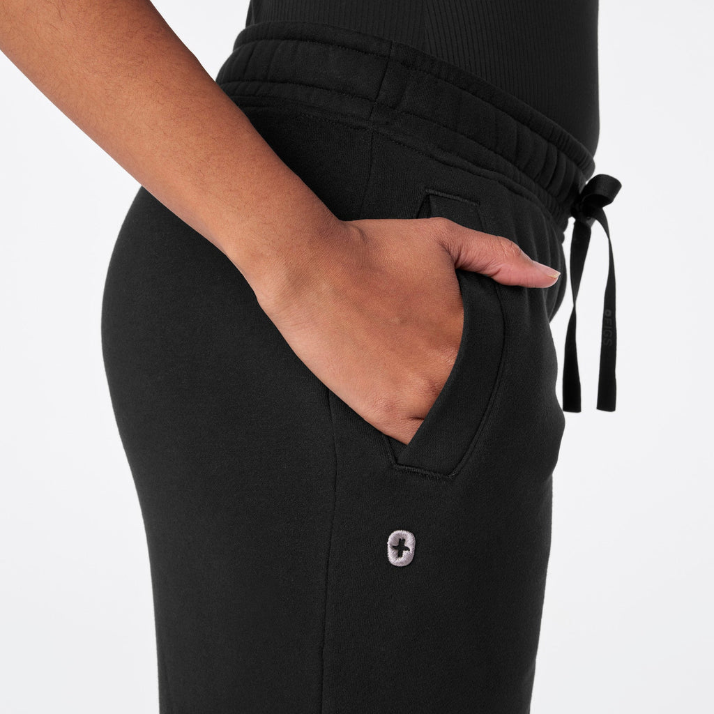 Off-Shift Wide-Leg Sweatpants™ - Black