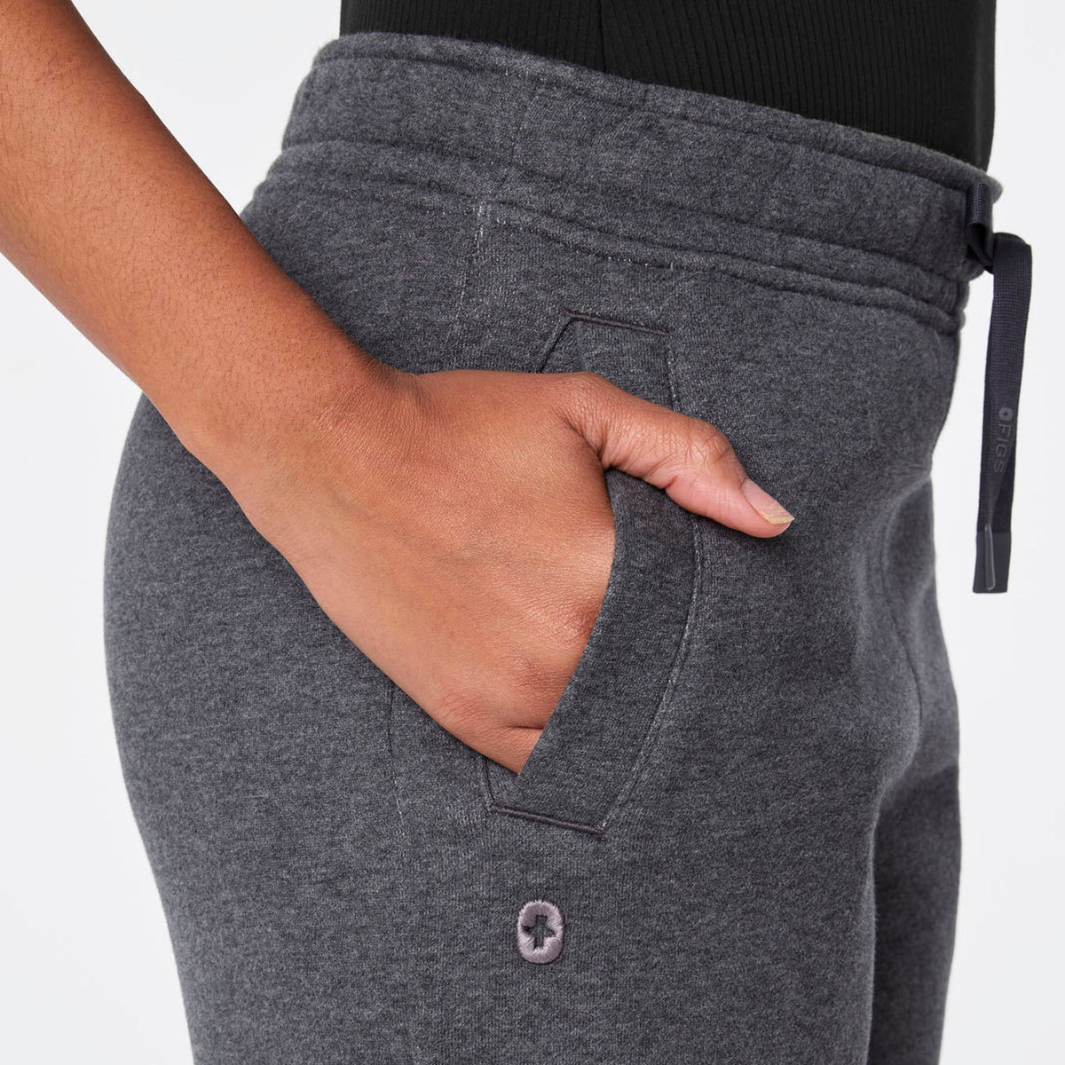 Off-Shift Wide-Leg Sweatpants™ - Charcoal Heather Grey
