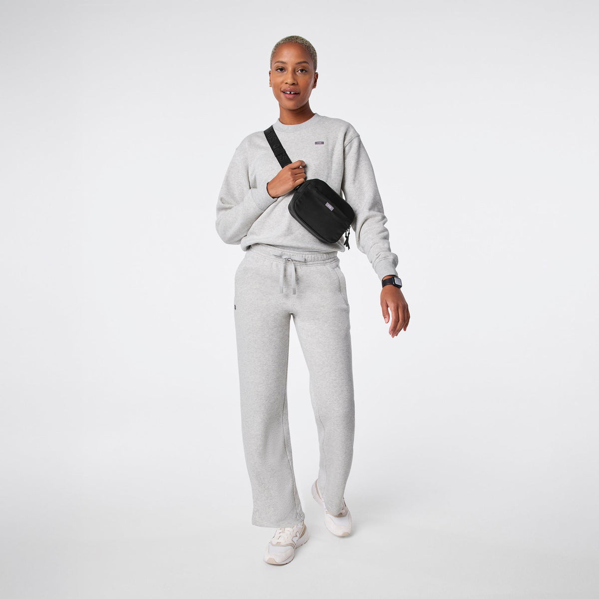 Off-Shift Relaxed Crewneck Sweatshirt™ - Heather Grey