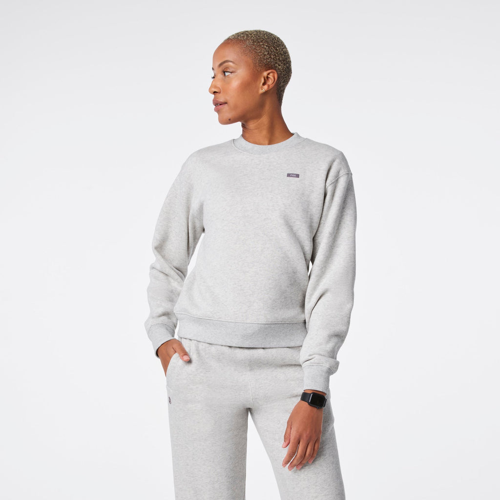 Off-Shift Relaxed Crewneck Sweatshirt™ - Heather Grey