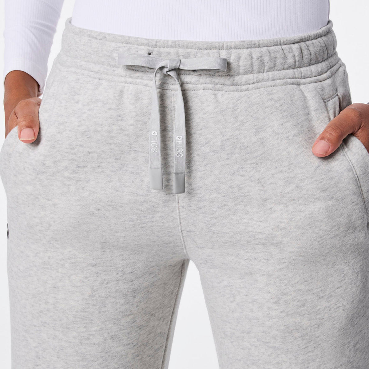 Off-Shift Wide-Leg Sweatpants™ - Heather Grey