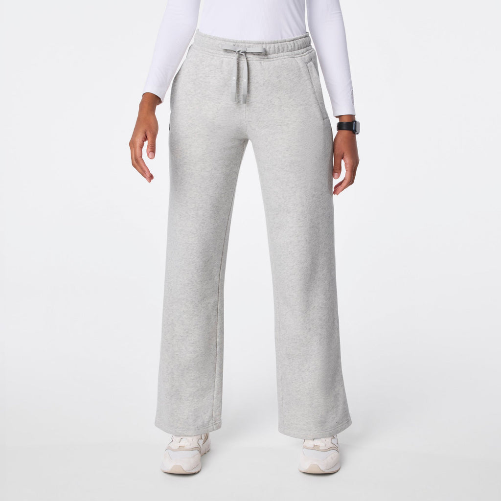 Off-Shift Wide-Leg Sweatpants™ - Heather Grey