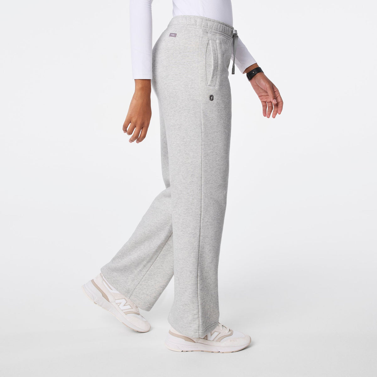 Off-Shift Wide-Leg Sweatpants™ - Heather Grey