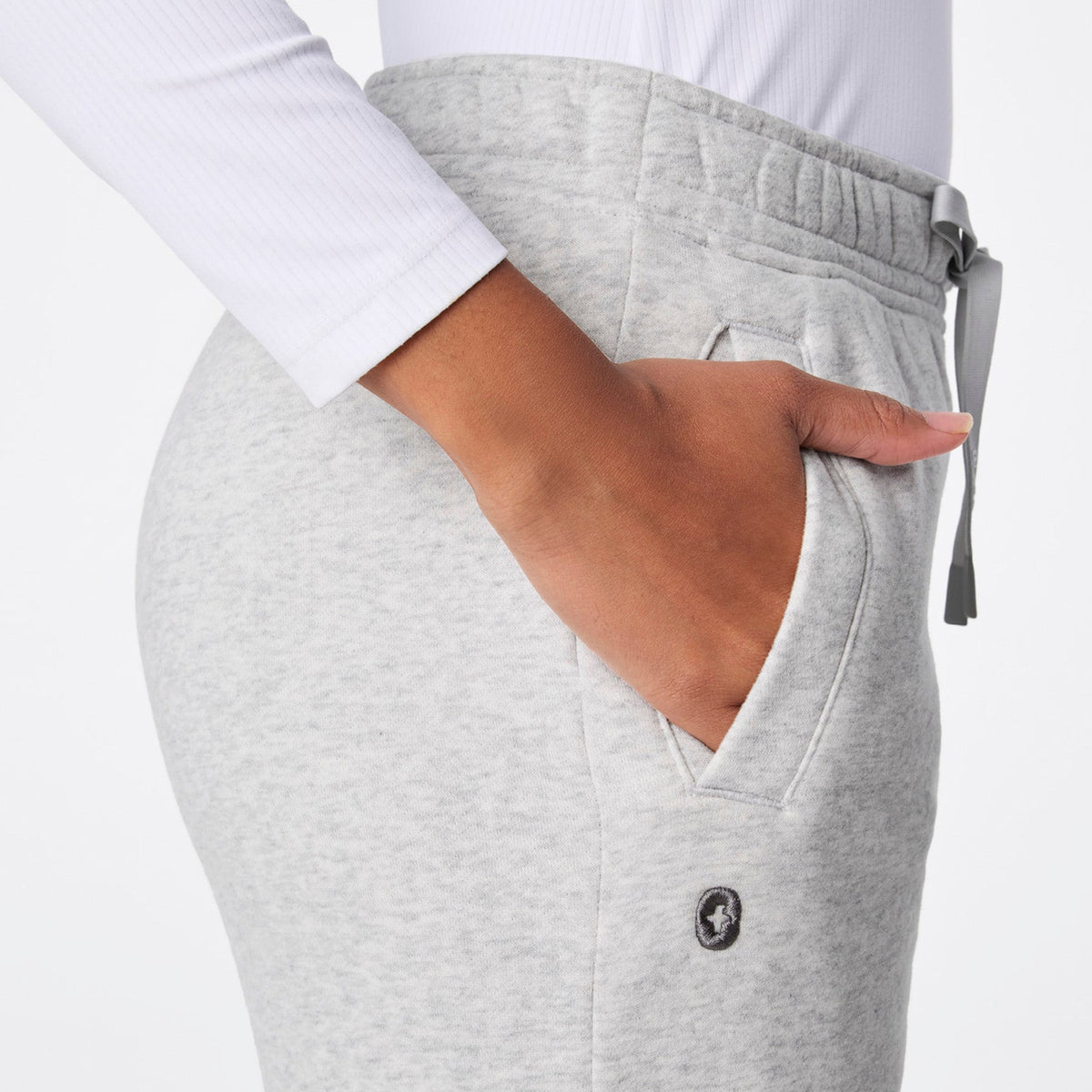 Off-Shift Wide-Leg Sweatpants™ - Heather Grey