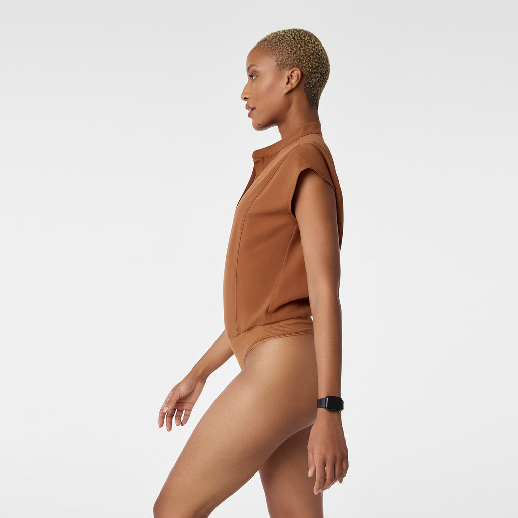 Rafaela Thong ScrubBodysuit™ - Mocha