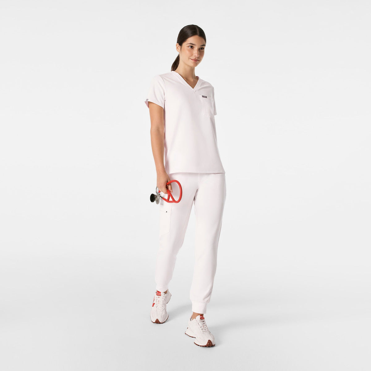 Catarina Scrub Top™ - Off White