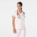 Catarina Scrub Top™ - Off White