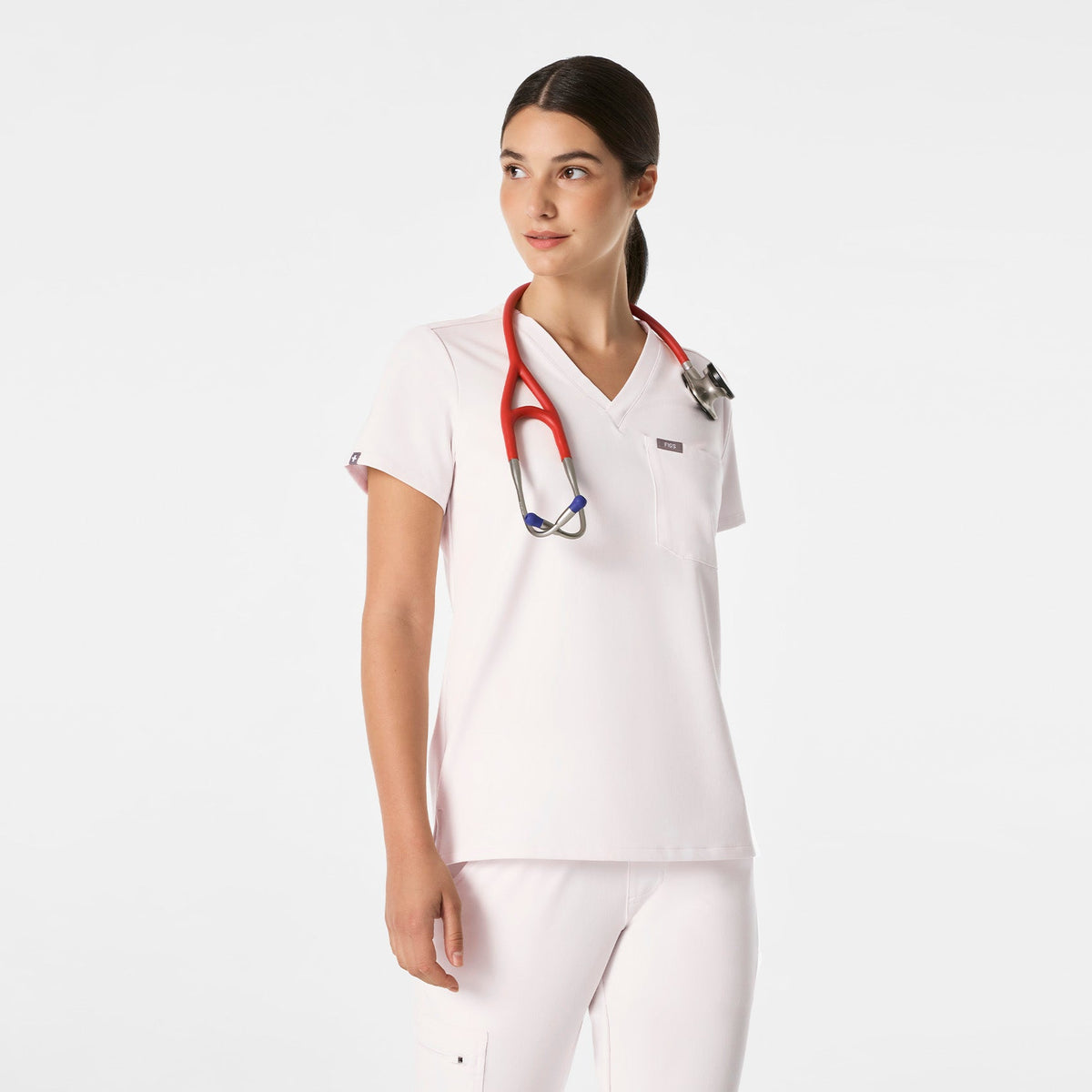 Catarina Scrub Top™ - Off White