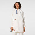 FIGS x Team USA On-Shift Stadium Jacket™ - Off White