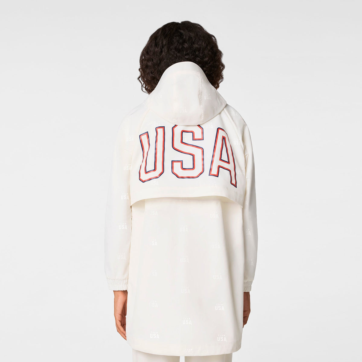 FIGS x Team USA On-Shift Stadium Jacket™ - Off White