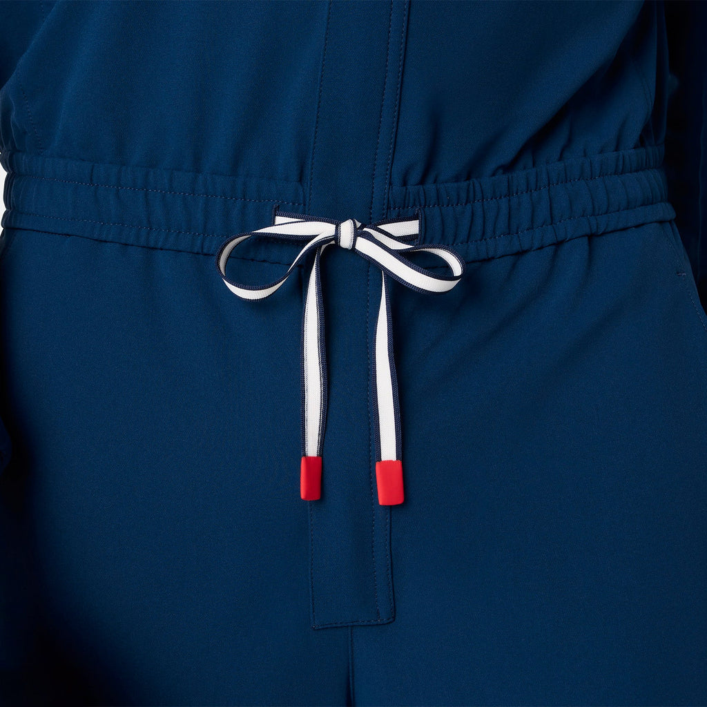 FIGS x Team USA Mock-Neck Scrubjumpsuit™ - Team USA Blue