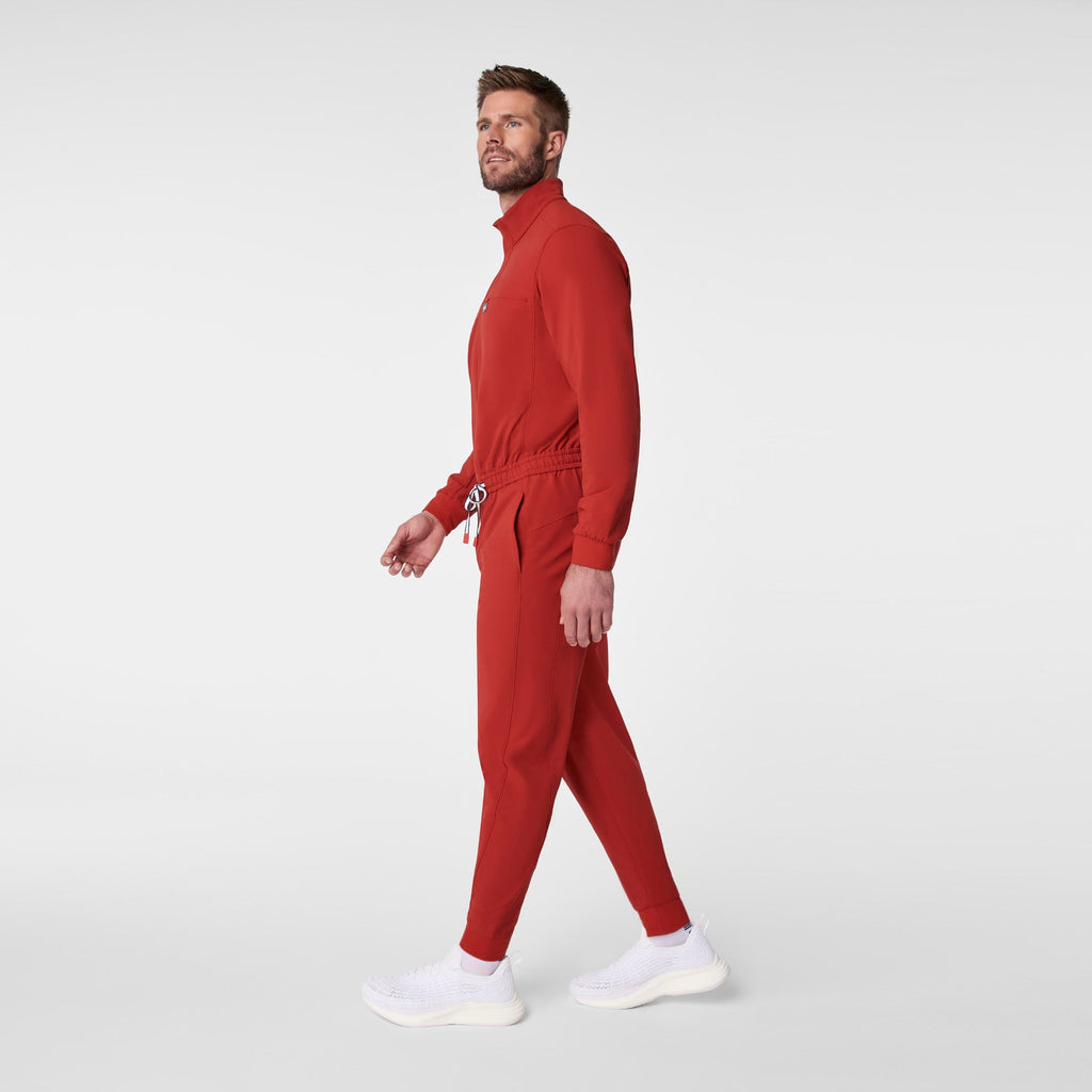 FIGS x Team USA Mock-Neck Scrubjumpsuit™ - Team USA Red