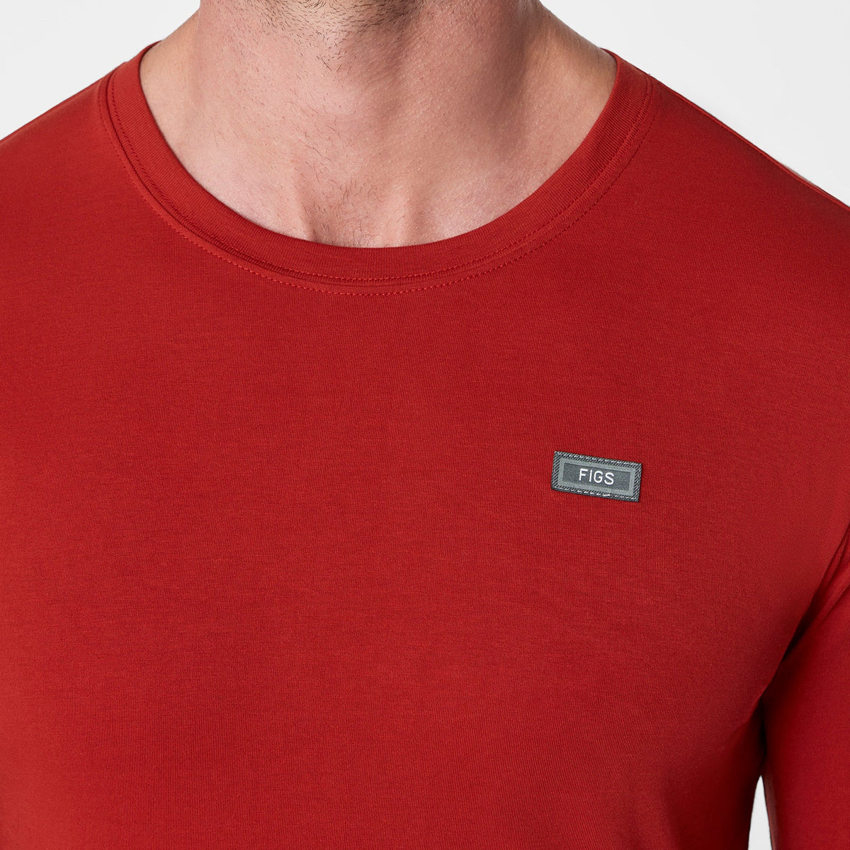 FIGS x Team USA Long-Sleeve Underscrub - Team USA Red