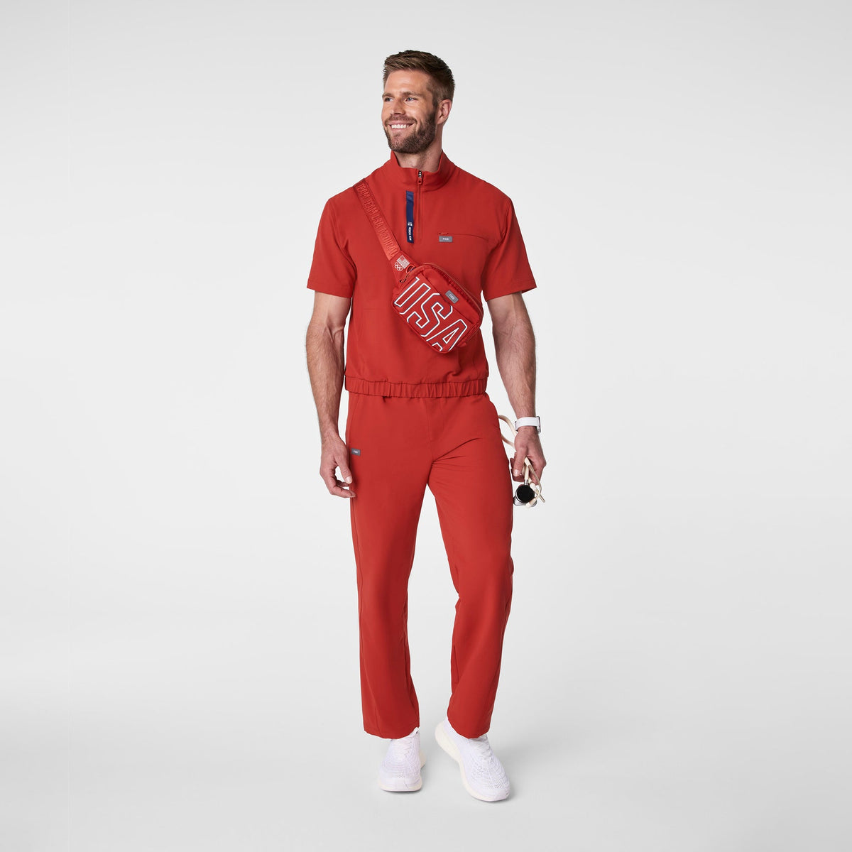FIGS x Team USA Belt Bag - Team USA Red