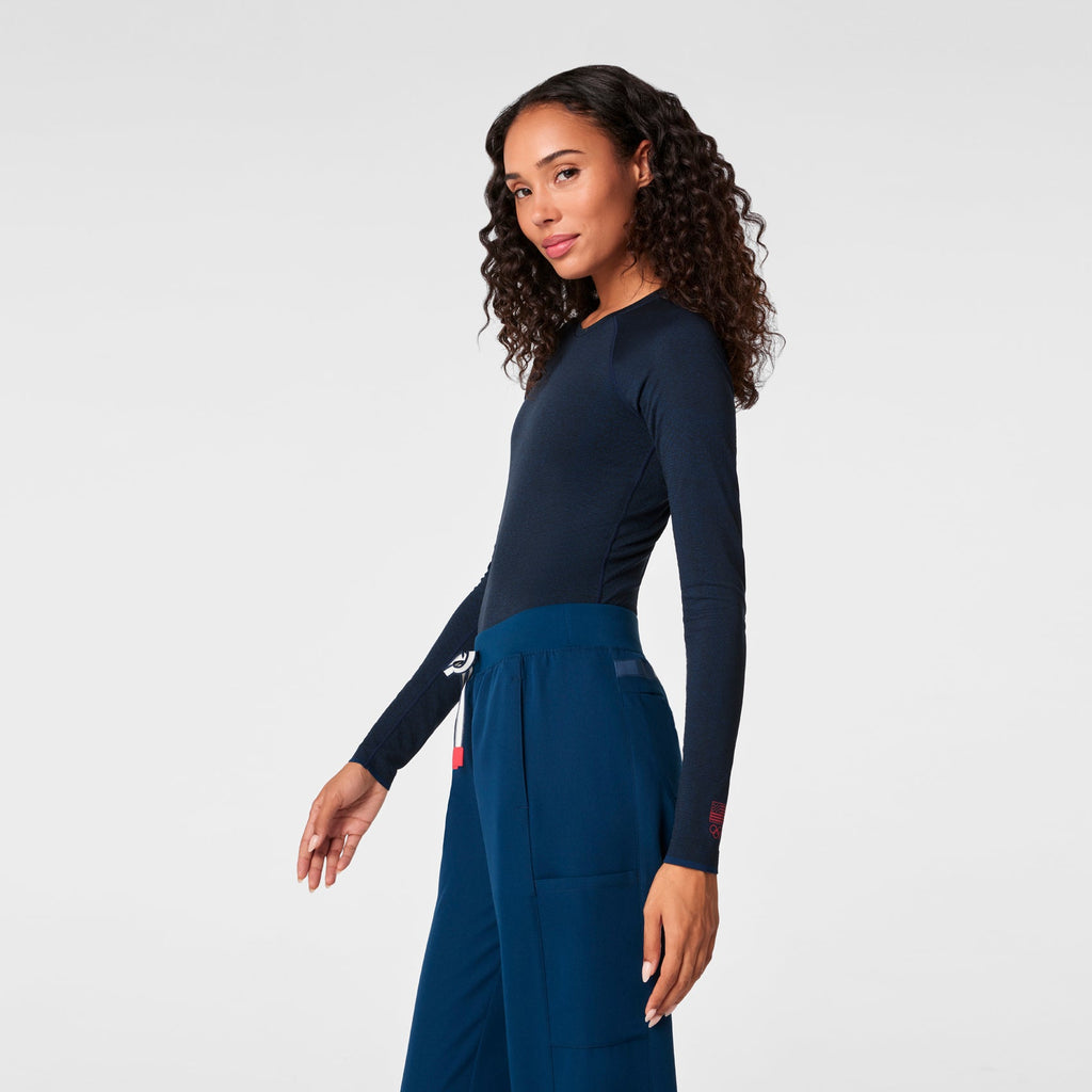 FIGS x Team USA Salta Long-Sleeve Underscrub - Team USA Blue