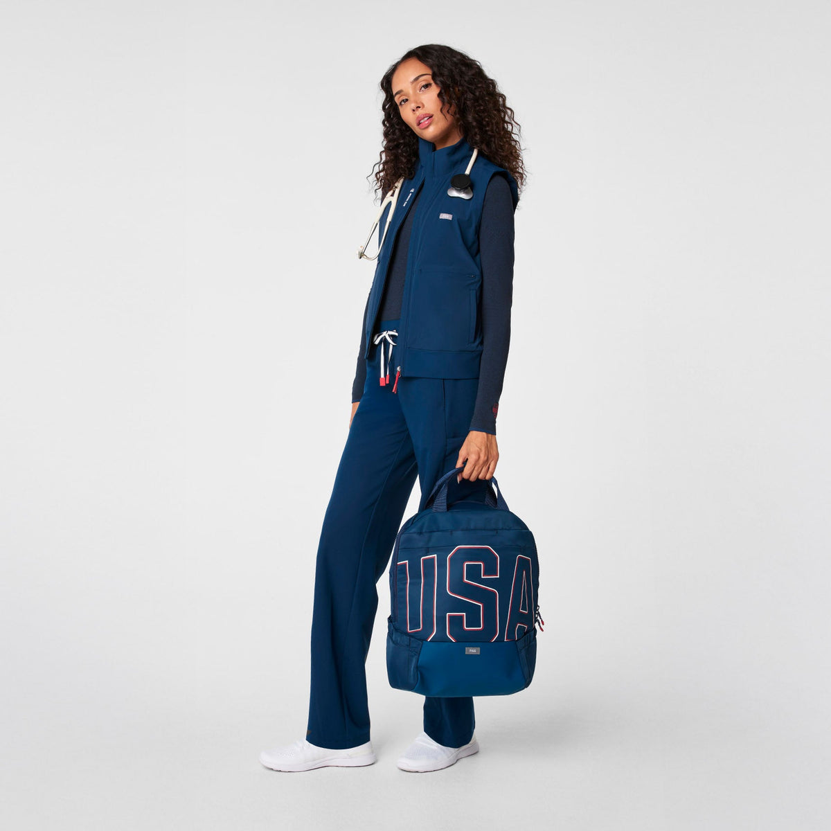 FIGS x Team USA Backpack - Team USA Blue