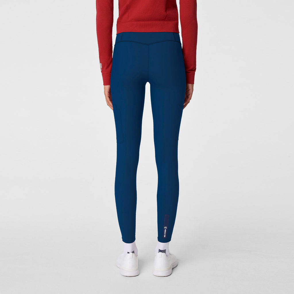 FIGS x Team USA ScrubLegging™ - Team USA Blue