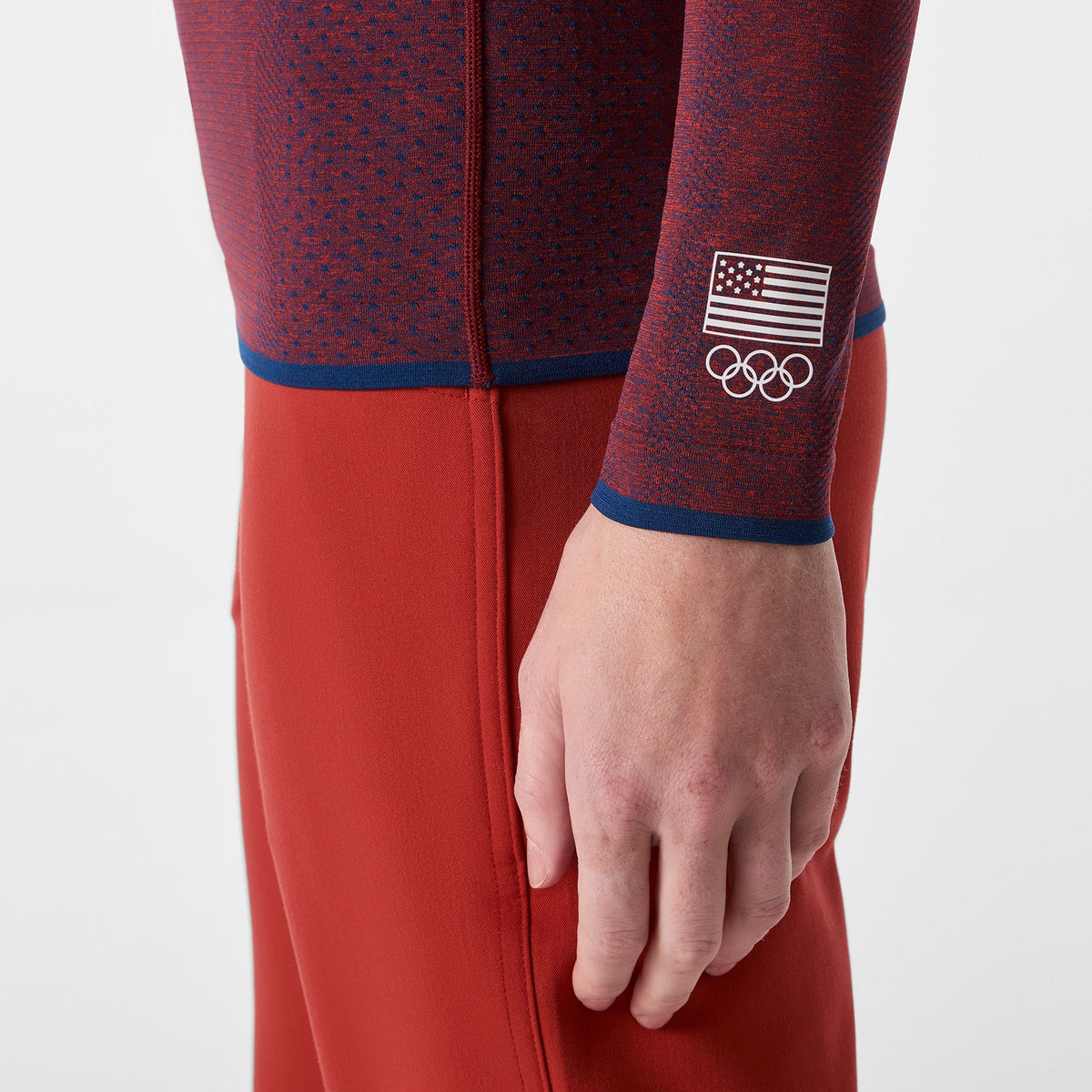 FIGS x Team USA Salta Long-Sleeve Underscrub - Team USA Red