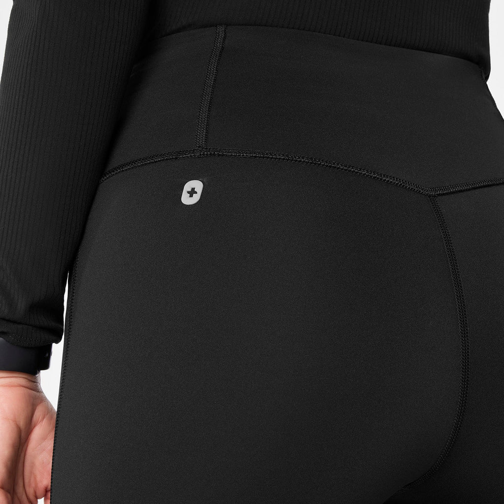 Ashland High-Rise Flare ScrubLegging™ - Black