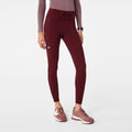 Ashland High-Rise ScrubLegging™ - Burgundy