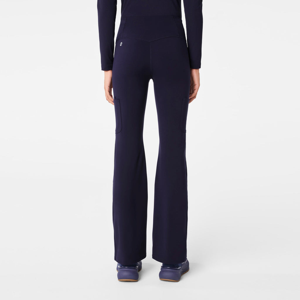 Ashland High-Rise Flare ScrubLegging™ - Navy