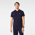 Surrey V-Neck Scrub Top - Navy