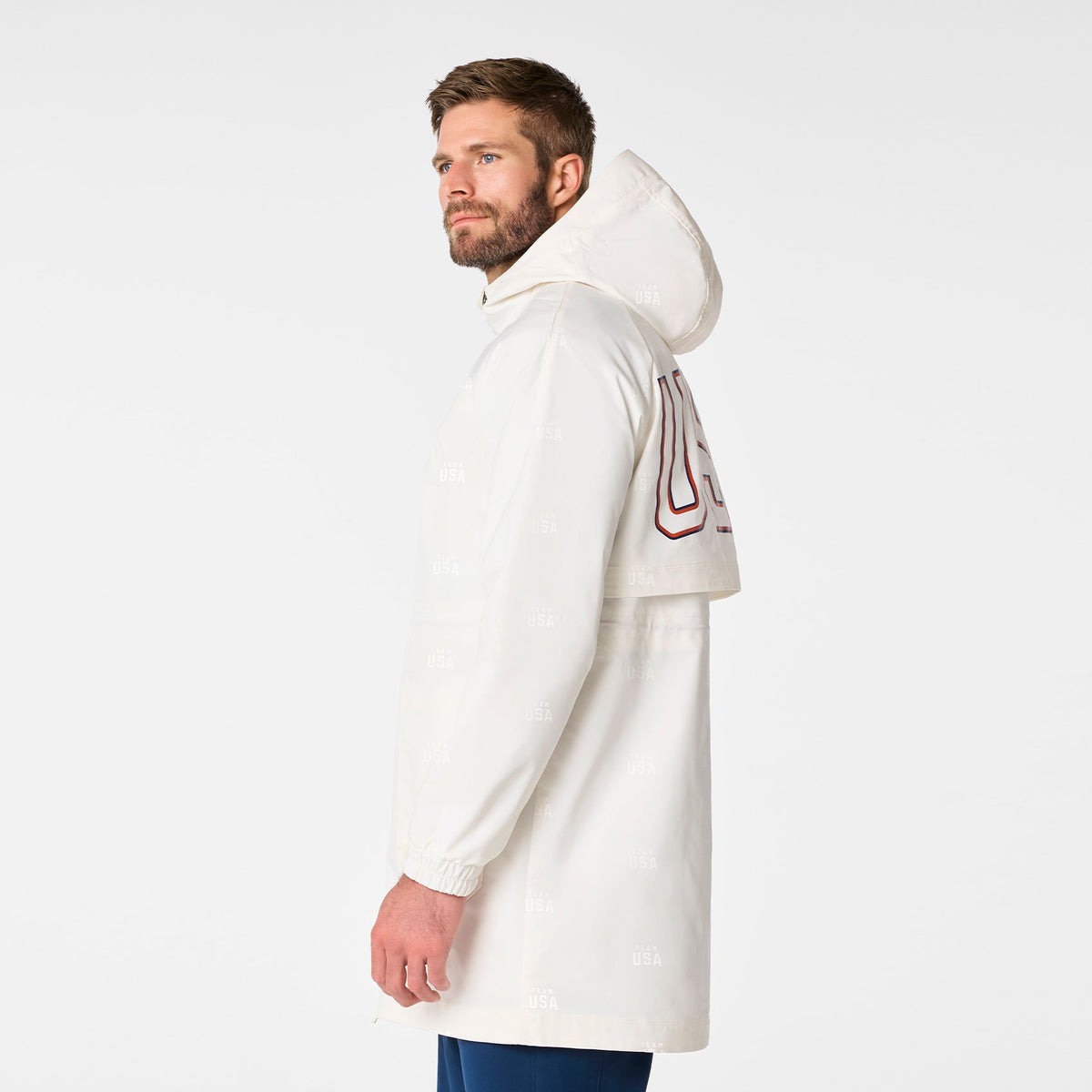 FIGS x Team USA On-Shift Stadium Jacket™ - Off White