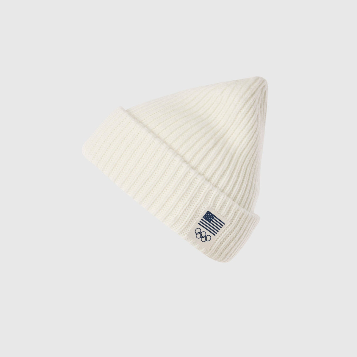FIGS x Team USA Knit Beanie - Off White