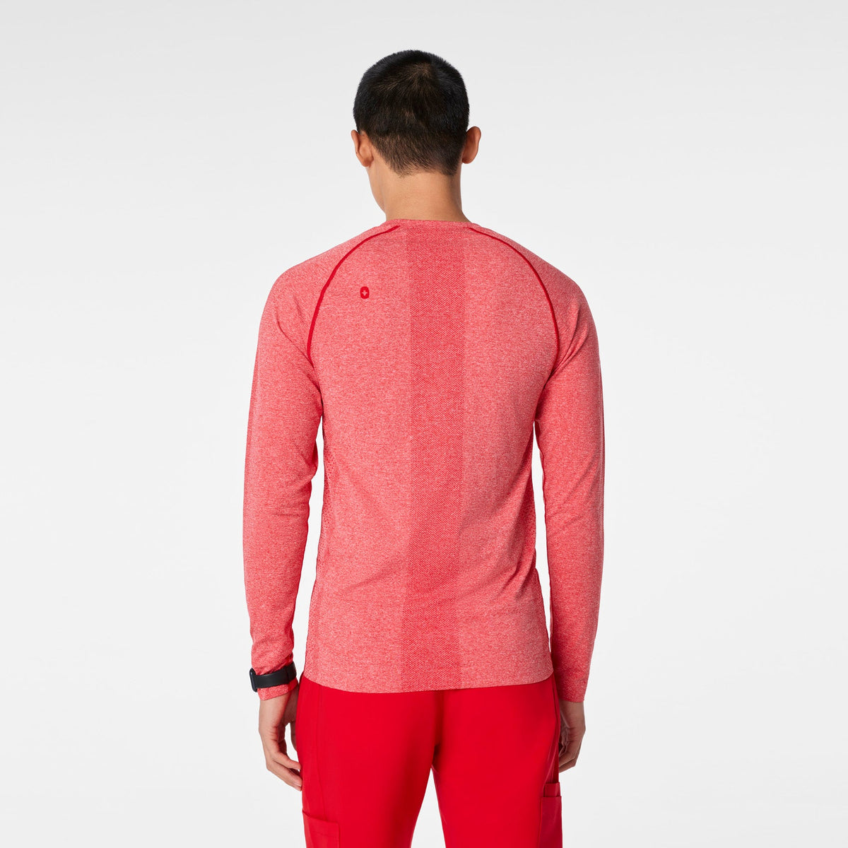 Makato Seamless Long-Sleeve Underscrub - Pop Red