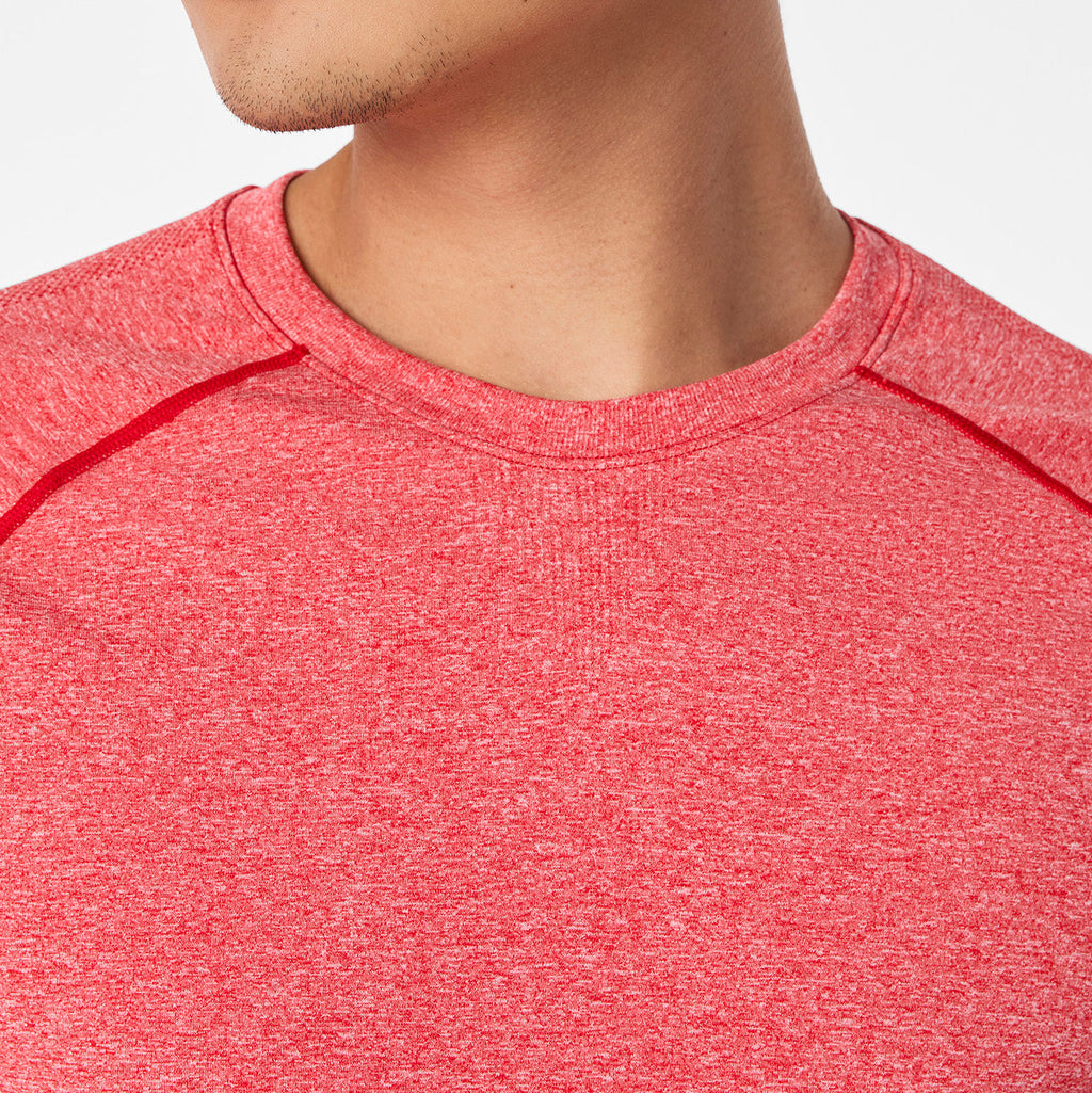 Makato Seamless Long-Sleeve Underscrub - Pop Red