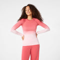 Salta Seamless Long-Sleeve Underscrub - Pulmonary Pink