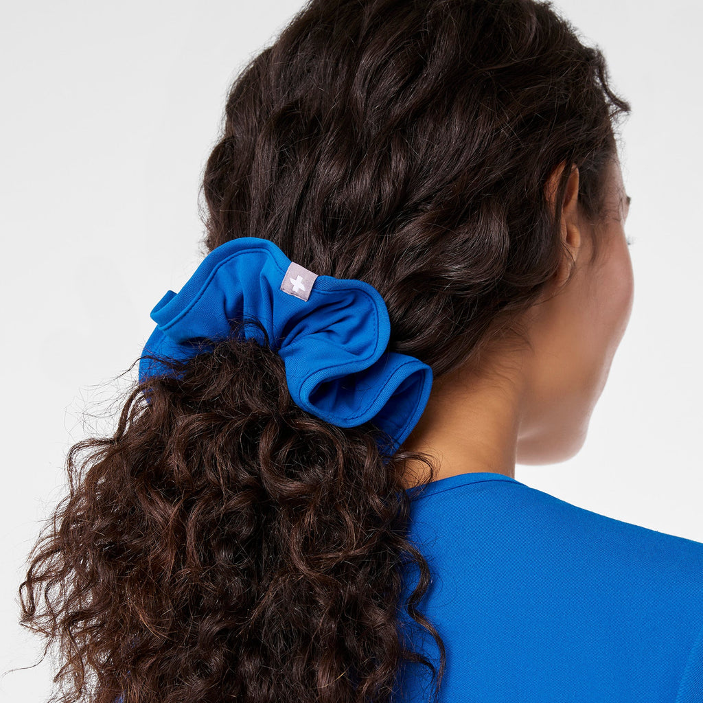 FIGS Scrunchie - Royal Blue