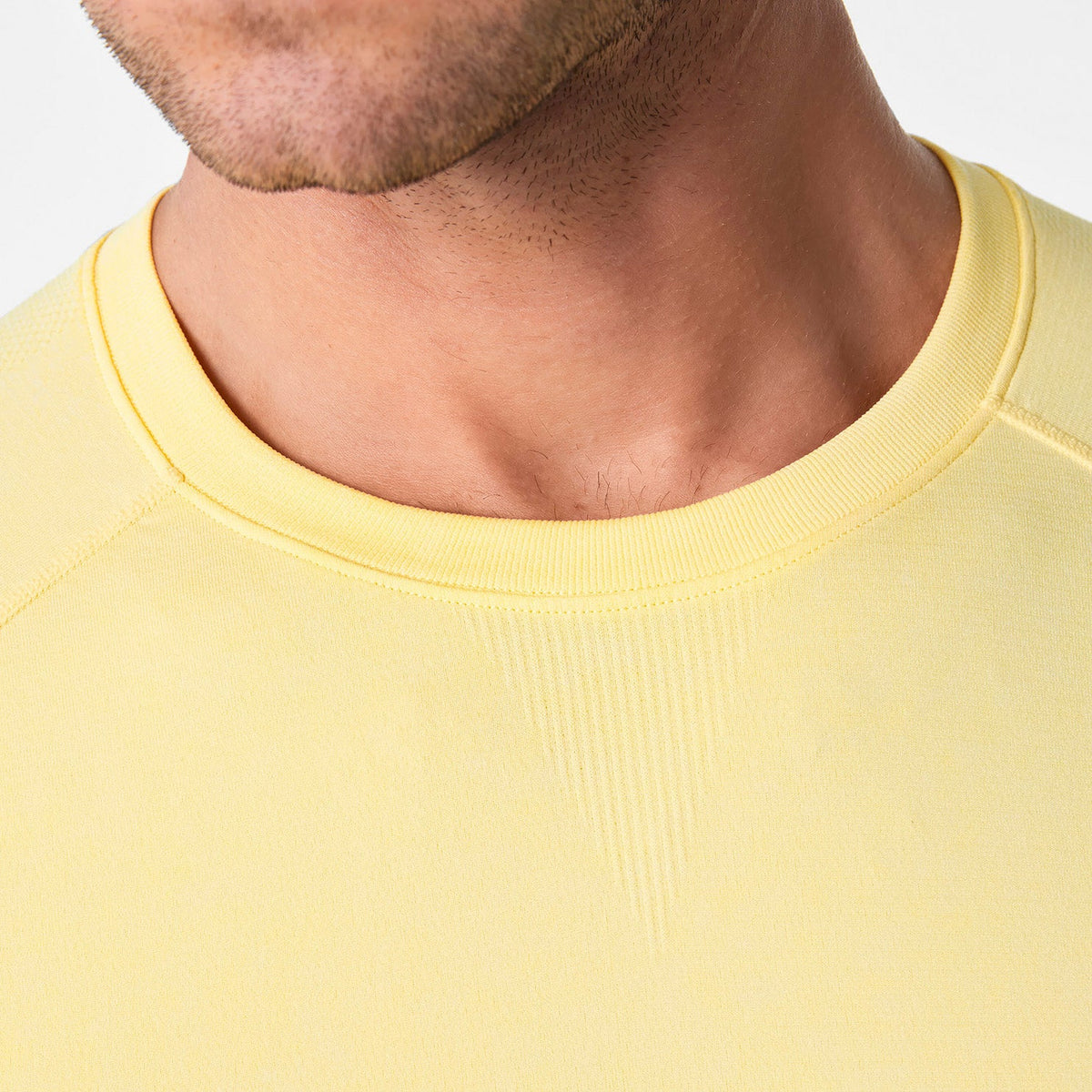 Makato Seamless Short-Sleeve Underscrub - Butter Yellow