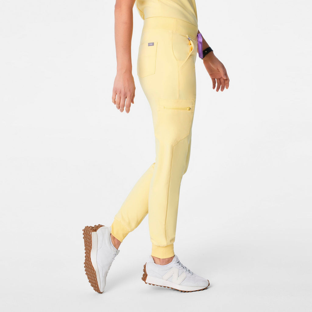 Zamora Jogger Scrub Pant™ - Butter Yellow