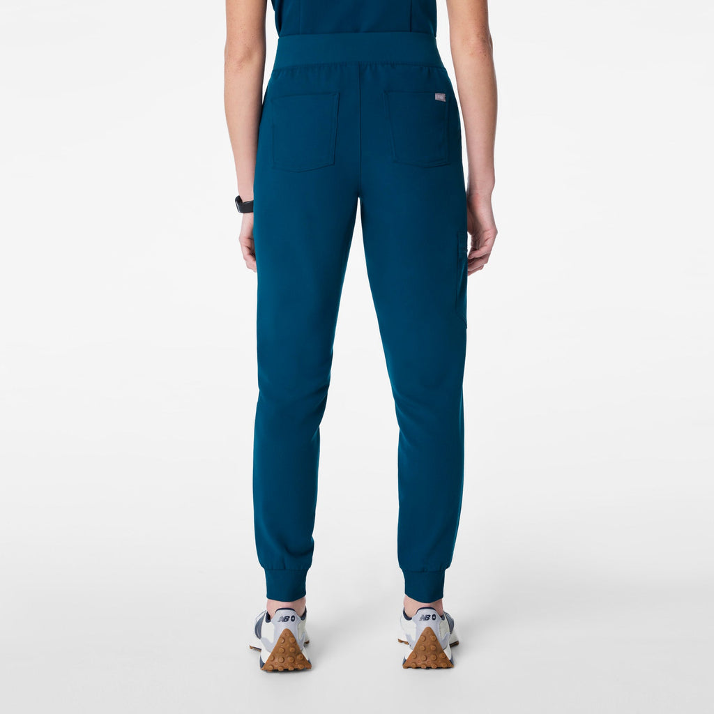 Zamora High-Rise Jogger Scrub Pant™ - Deep Reef