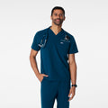 Leon Scrub Top™ - Deep Reef