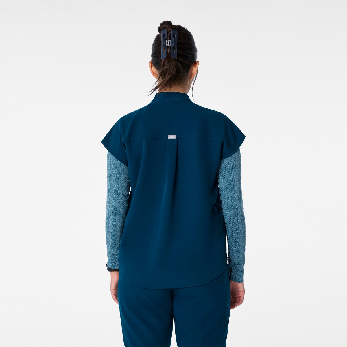 Rafaela Oversized Scrub Top™ - Deep Reef