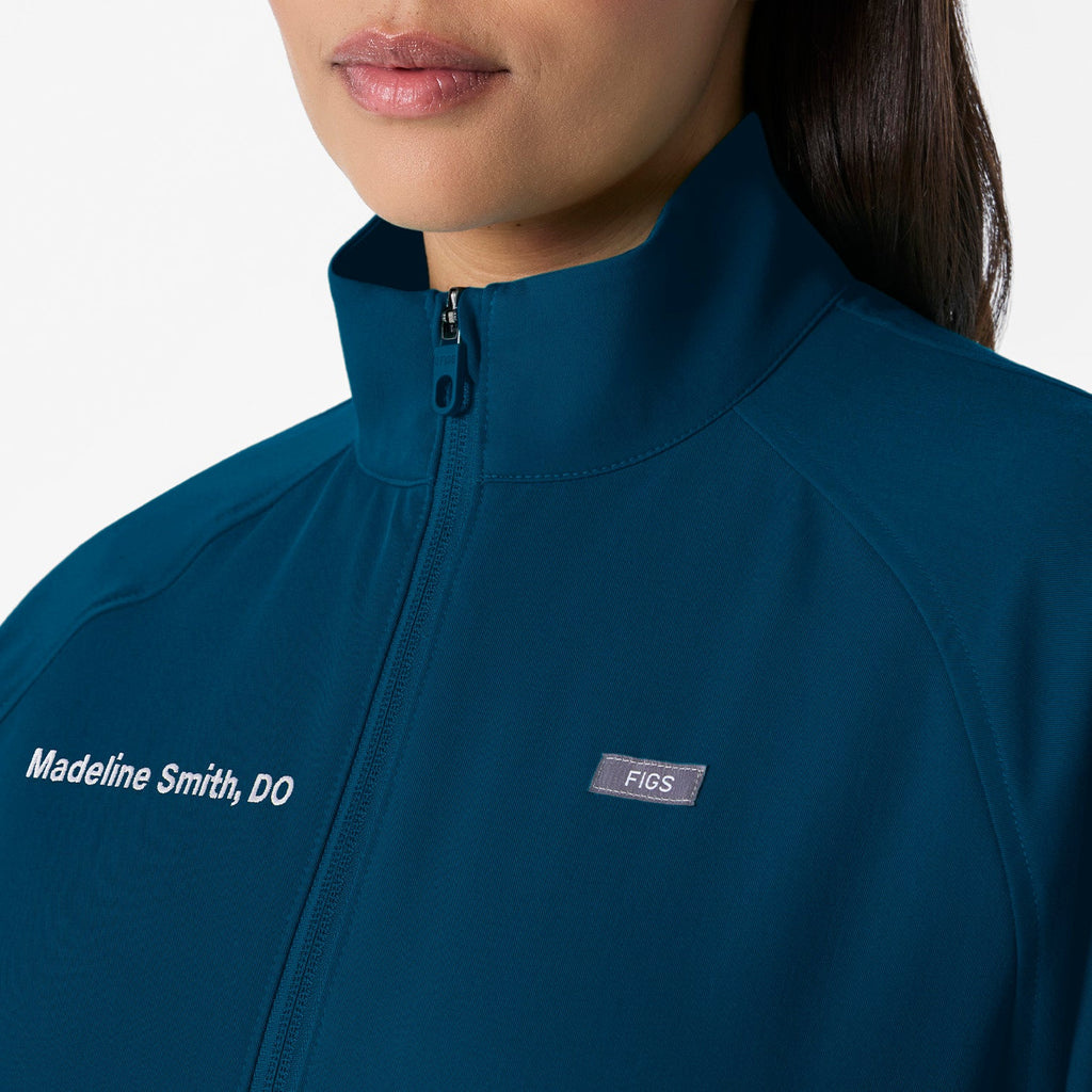 Sydney Scrub Jacket - Deep Reef