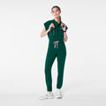 Rafaela Jogger ScrubJumpsuit™ - Forest Green