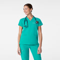 Casma Scrub Top™ - Lagoon