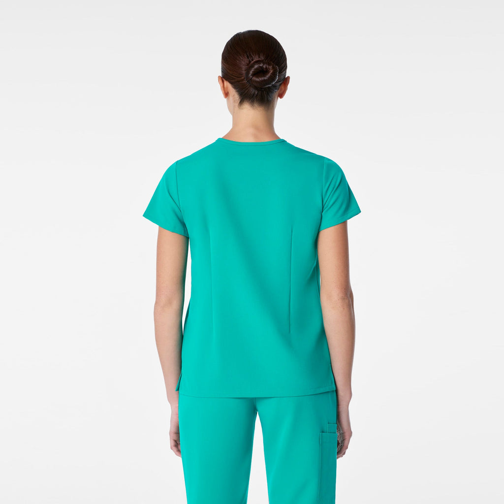 Casma Scrub Top™ - Lagoon