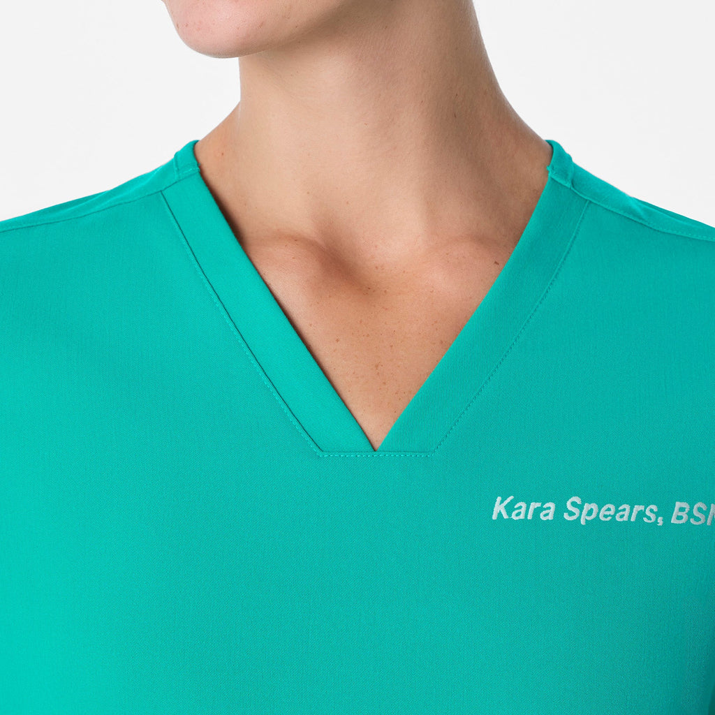 Casma Scrub Top™ - Lagoon